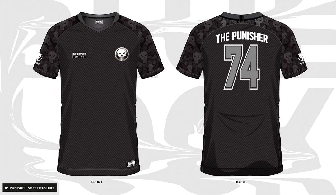 MARVEL - The Punisher 74 - Soccer Jersey Men (L)