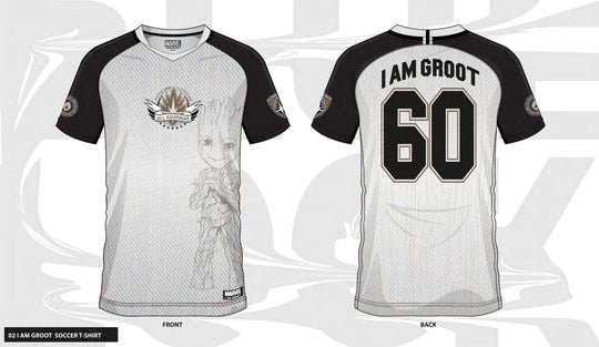 MARVEL - I Am Groot 60 - Soccer Jersey Men (XXL)