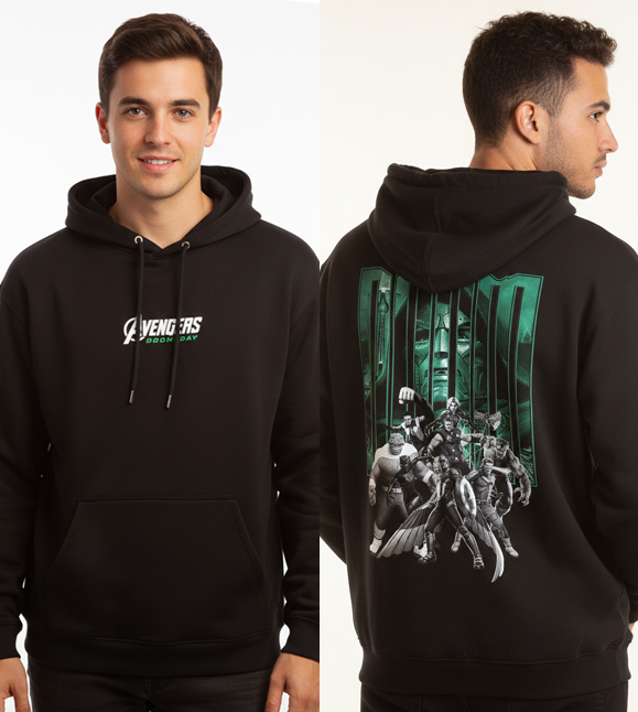 AVENGERS DOOMSDAY - Group - Hoodie Men (XL)