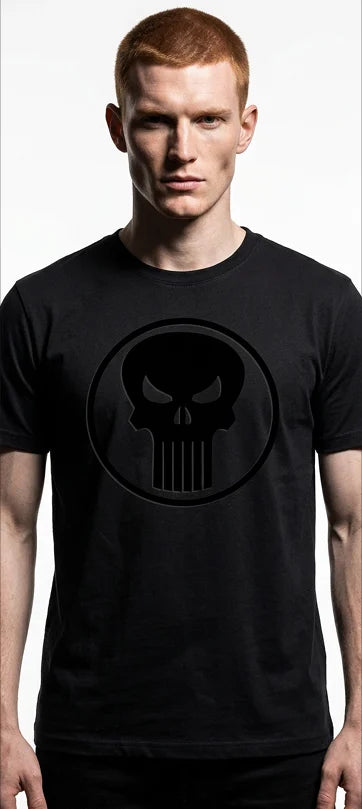 MARVEL - Punisher Skull 3D Print - T-Shirt (XXL)