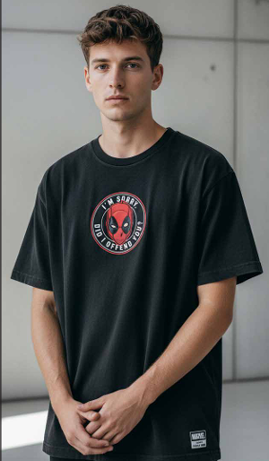 MARVEL - Deadpool - T-Shirt Oversize (L)