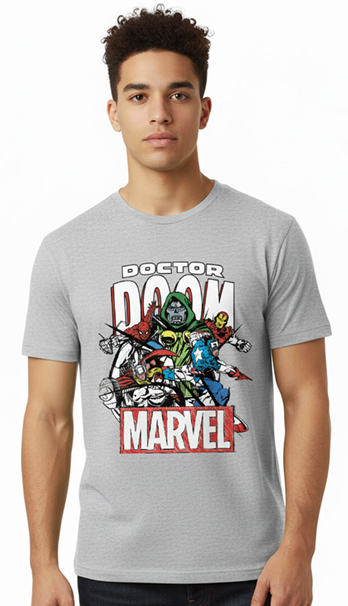 MARVEL - Doom VS Avengers - T-Shirt (M)