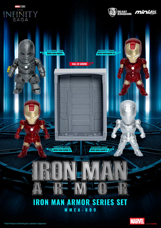 IRON MAN - Armor Series - Blind Box Set 12 Figure 5.1cm