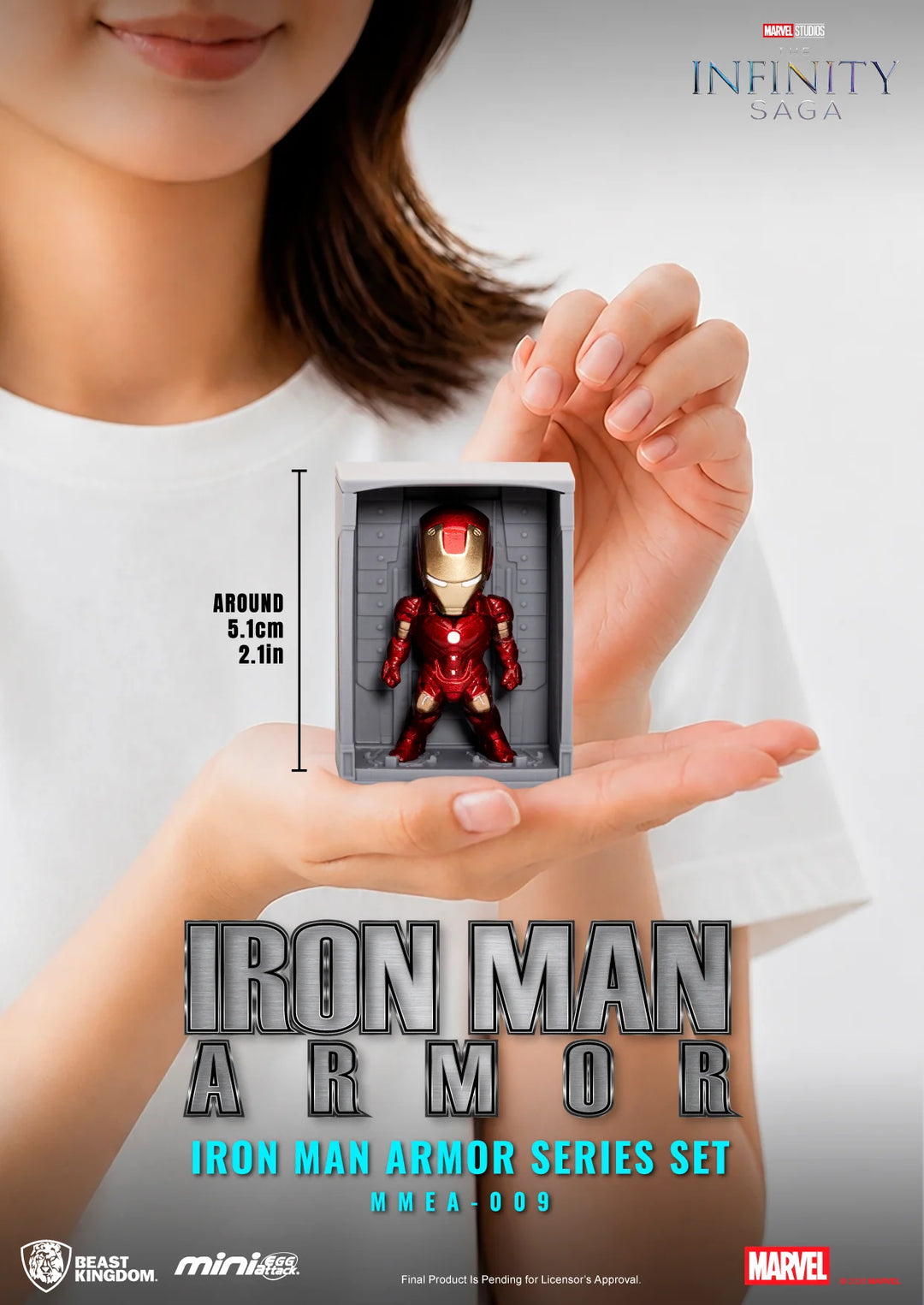 IRON MAN - Armor Series - Blind Box Set 12 Figure 5.1cm