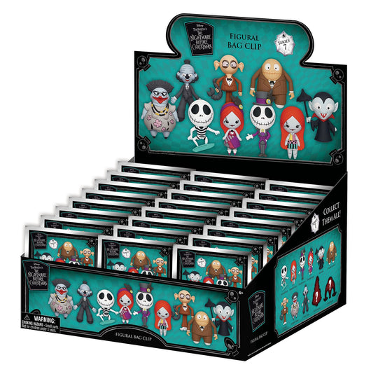 DISNEY - NBX Series 7 - 3D Foam Bag Clip (Display 24 Pcs)