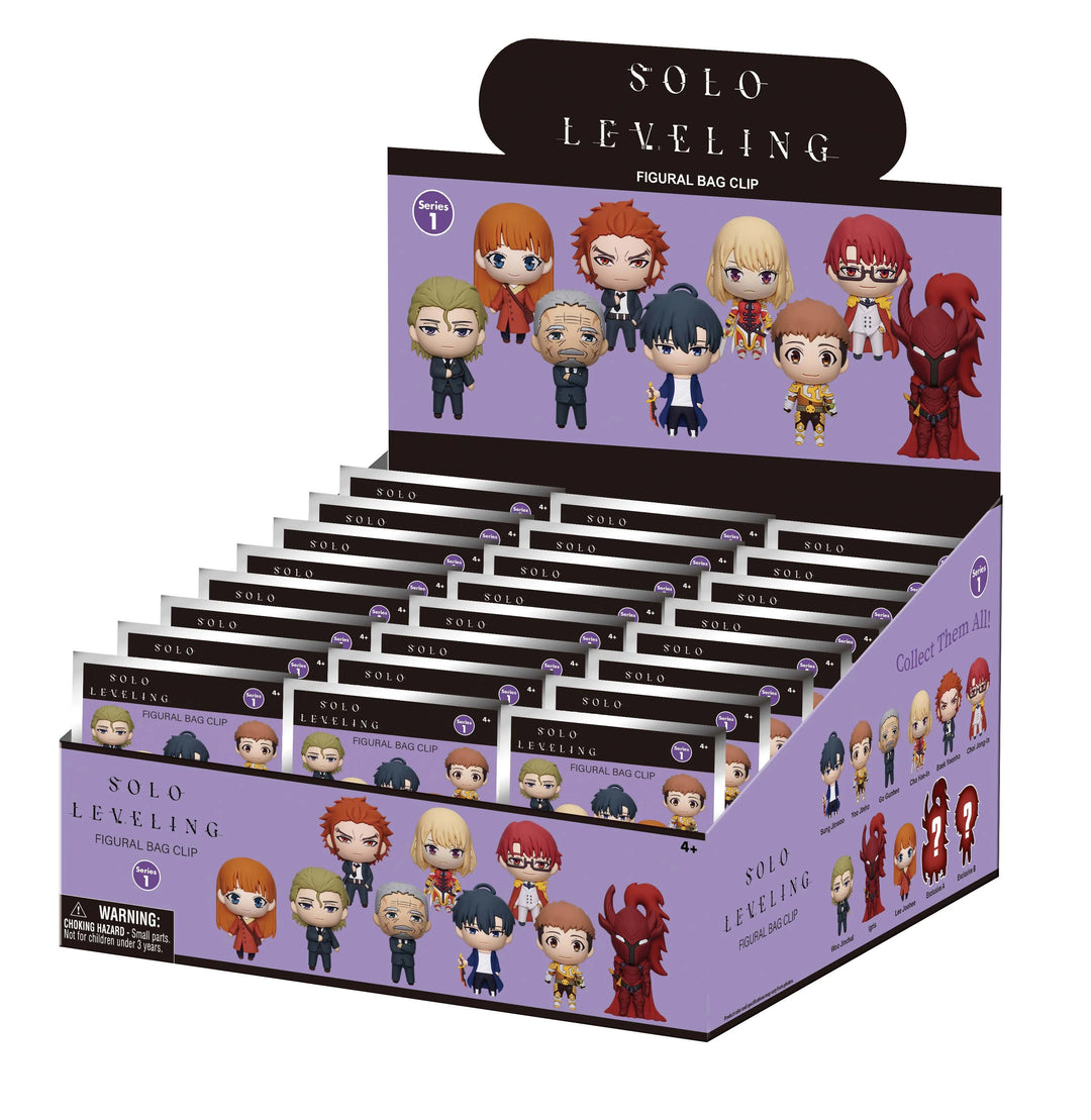 SOLO LEVELING - Series 1 - 3D Foam Bag Clip (Display 24 Pcs)