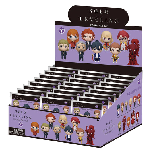 SOLO LEVELING - Series 1 - 3D Foam Bag Clip (Display 24 Pcs)