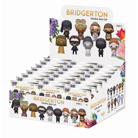 BRIDGERTON SEASON 4 - Series 2 - 3D Foam Bag Clip (Display 24 Pcs)