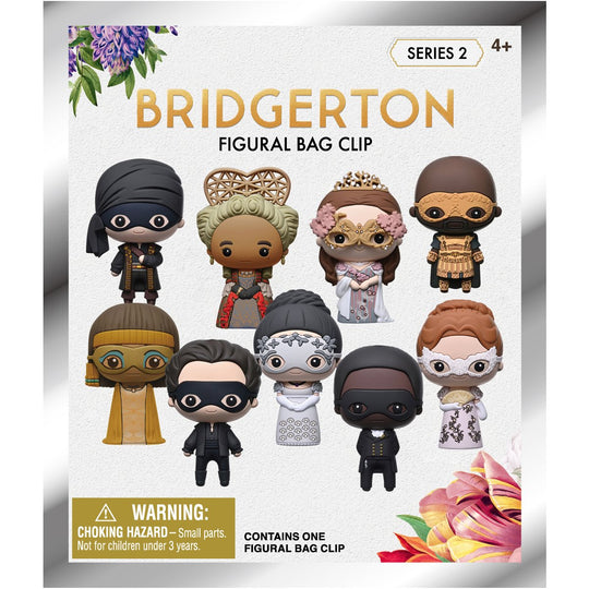 BRIDGERTON SEASON 4 - Series 2 - 3D Foam Bag Clip (Display 24 Pcs)