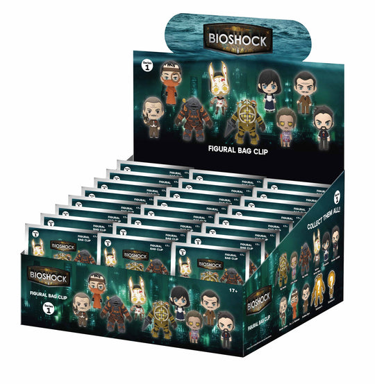 BIOSHOCK - Series 1 - 3D Foam Bag Clip (Display 24 Pcs)