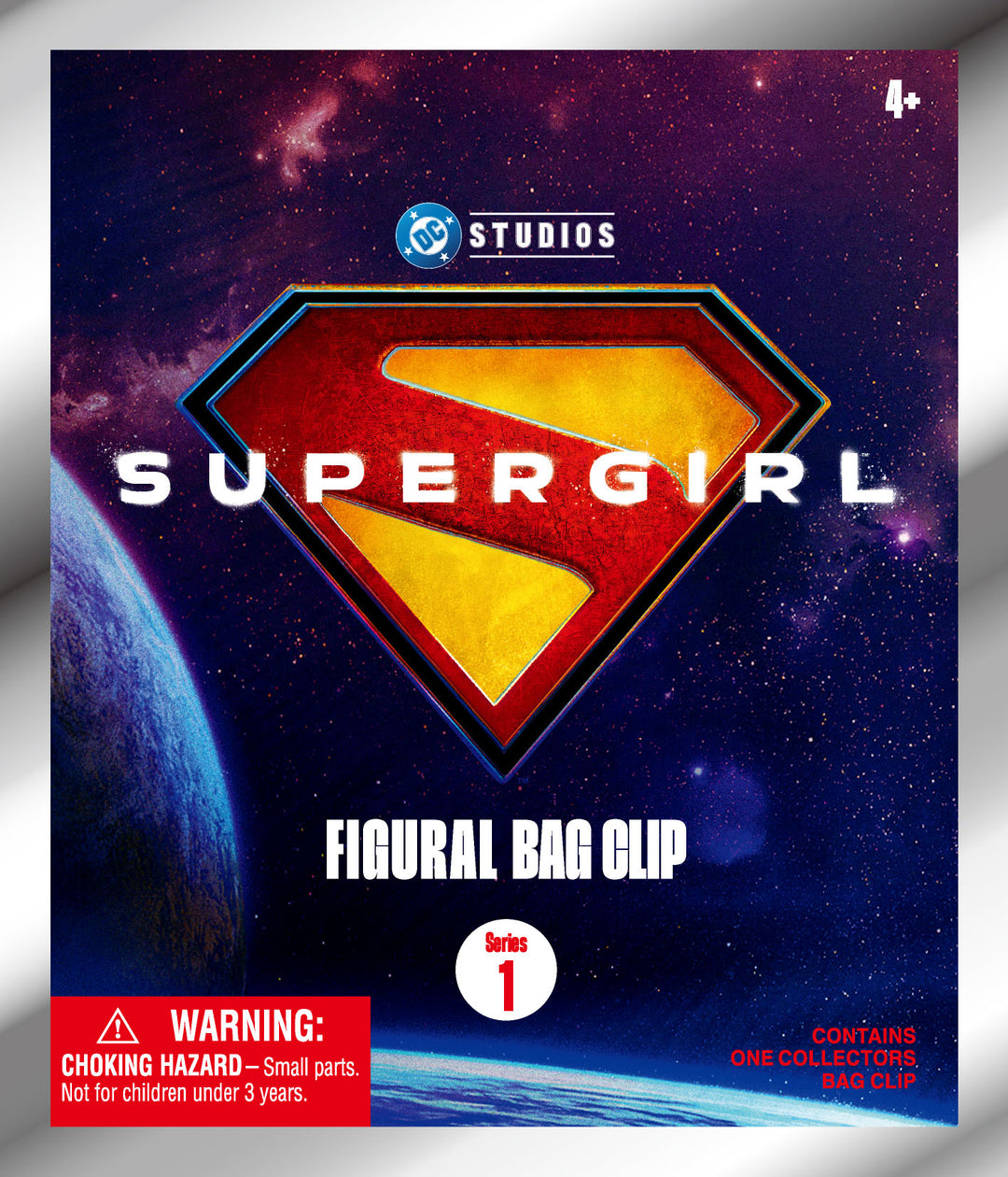 SUPER GIRL MOVIE - Series 1 - 3D Foam Bag Clip (Display 24 Pcs)