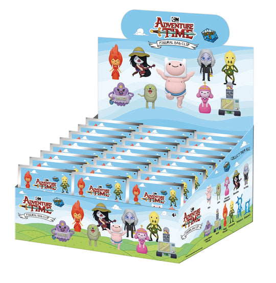 ADVENTURE TIME - Series 2 - 3D Foam Bag Clip (Display 24 Pcs)