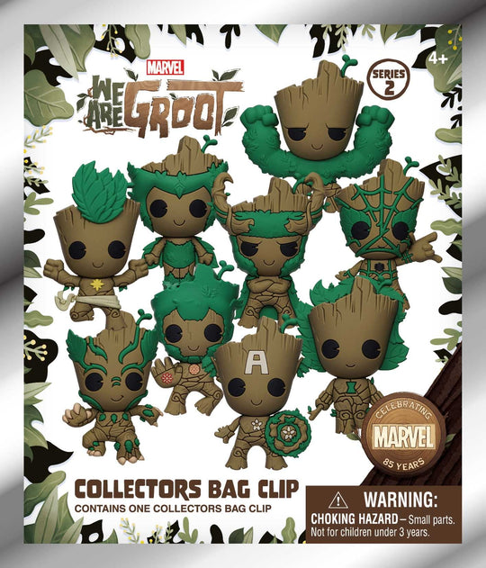 GROOT - Series 2 - 3D Foam Bag Clip (Display 24 Pcs)