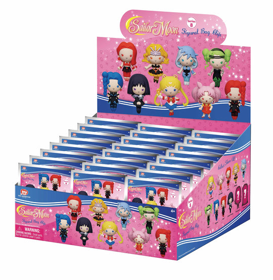 SAILOR MOON - Series 8 - 3D Foam Bag Clip (Display 24 Pcs)