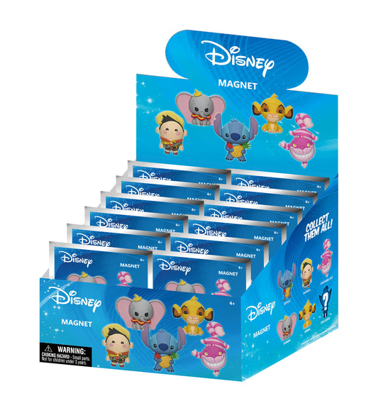 DISNEY CLASSIC -Serie 1-3D Foam Magnets in blind bags (Display 12 Pcs)