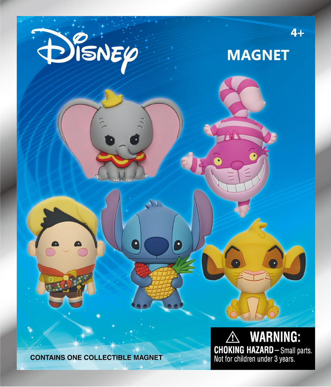 DISNEY CLASSIC -Serie 1-3D Foam Magnets in blind bags (Display 12 Pcs)