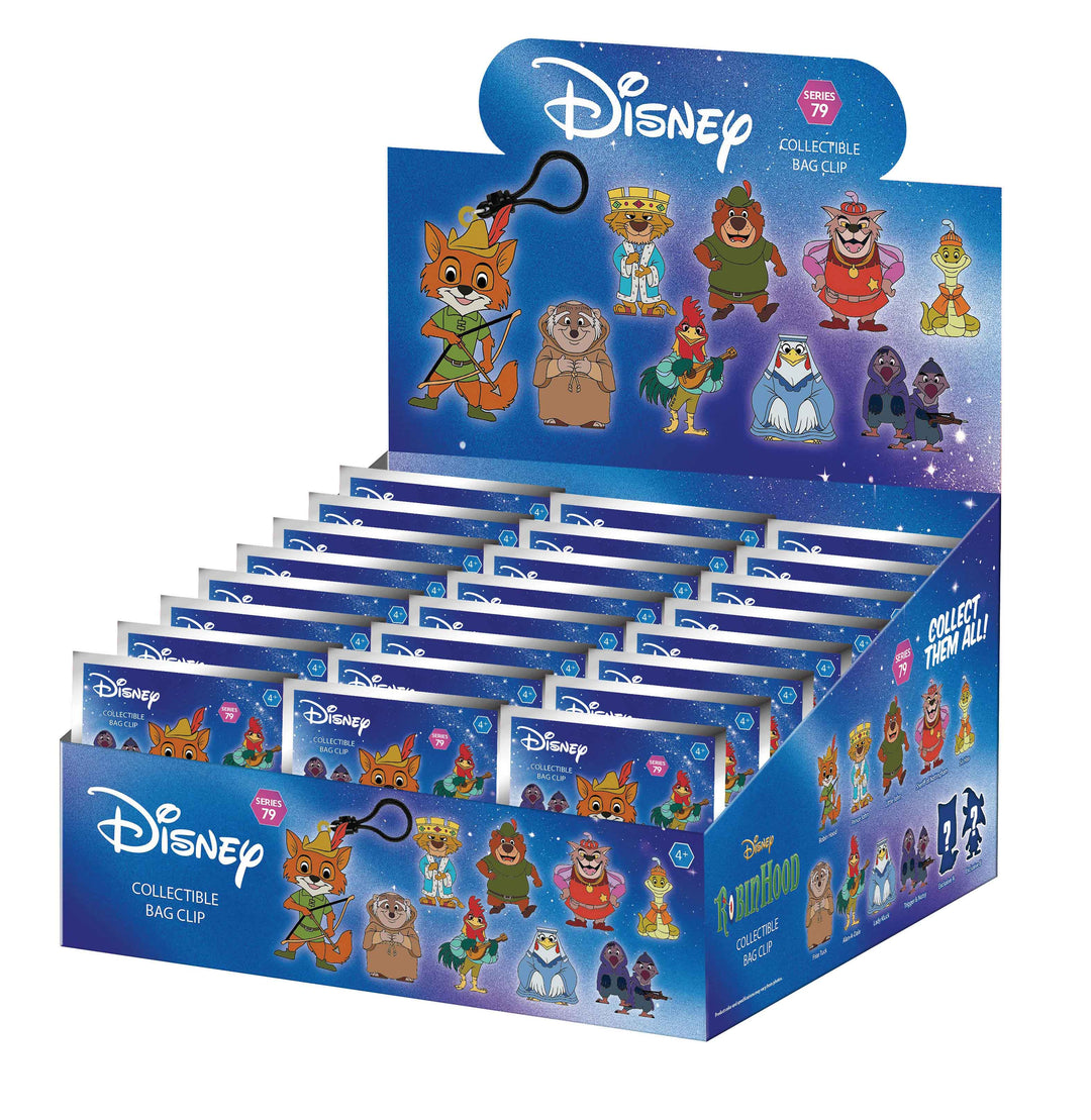ROBIN HOOD - Series 79 - 3D Foam Bag Clip (Display 24 Pcs)
