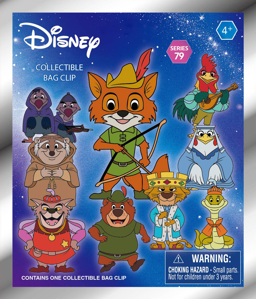ROBIN HOOD - Series 79 - 3D Foam Bag Clip (Display 24 Pcs)