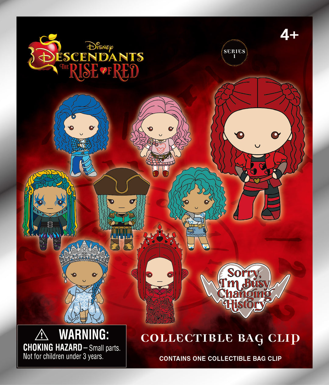 DESCENDANTS - Series 1 - 3D Foam Bag Clip (Display 24 Pcs)