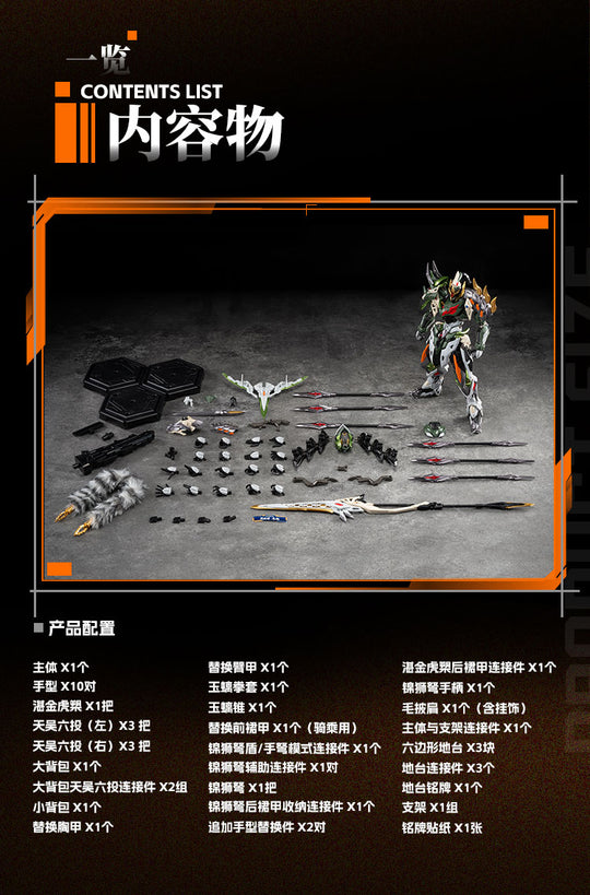 MOTOR NUCLEAR - MNP-XH17 Ma Chao - Model Kit 23.5cm