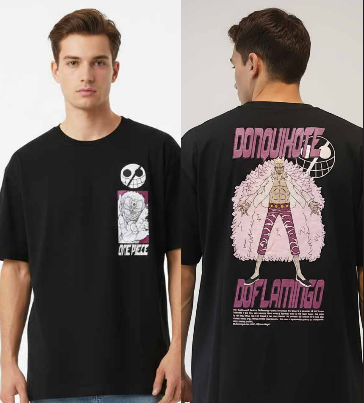 ONE PIECE - Donquihote Doflamingo - T-Shirt Men (L)
