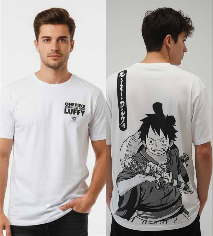 ONE PIECE - Straw Hat Crew Luffy - T-Shirt Men (XL)
