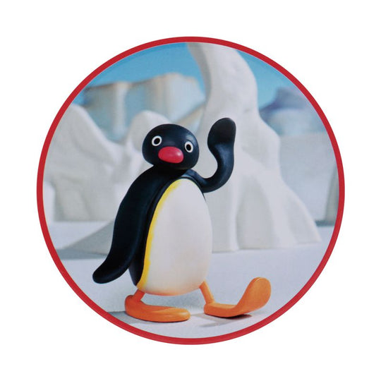 PINGU - 4 Embossed Metal Coasters