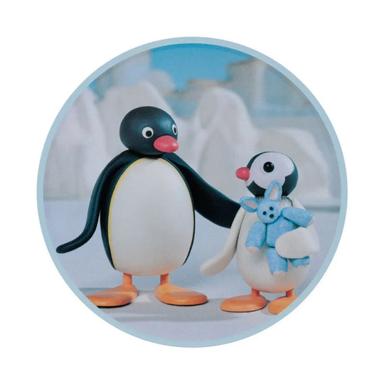 PINGU - 4 Embossed Metal Coasters