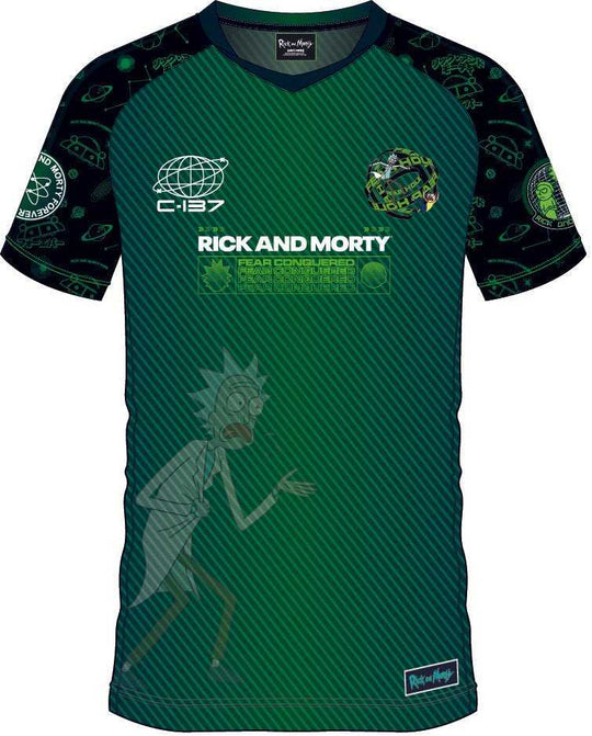 RICK & MORTY - Rick & Morty 13 - Soccer Jersey Men (XXL)
