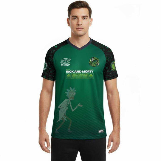 RICK & MORTY - Rick & Morty 13 - Soccer Jersey Men (XXL)