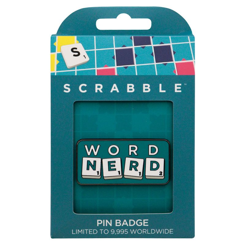 SCRABBLE - Word Nerd - Limited Edition Pin's