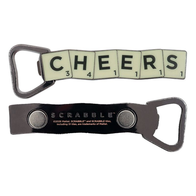 SCRABBLE - Cheers - Limited Edition Bottle Opener