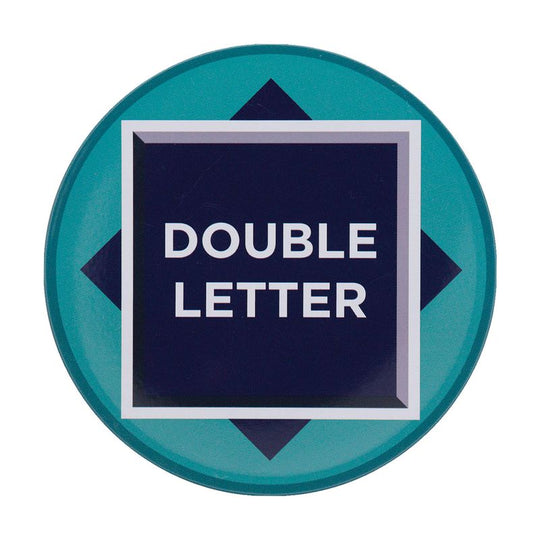 SCRABBLE - 4 Embossed Metal Coasters