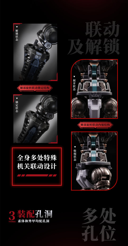 MOSHOWTOYS - Great Han Huben Kui Xiu - Model Kit 23cm