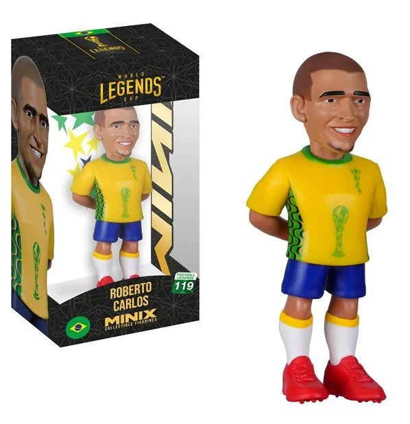 BRAZIL - Roberto Carlos - Figure Minix World Legends Cup 12cm