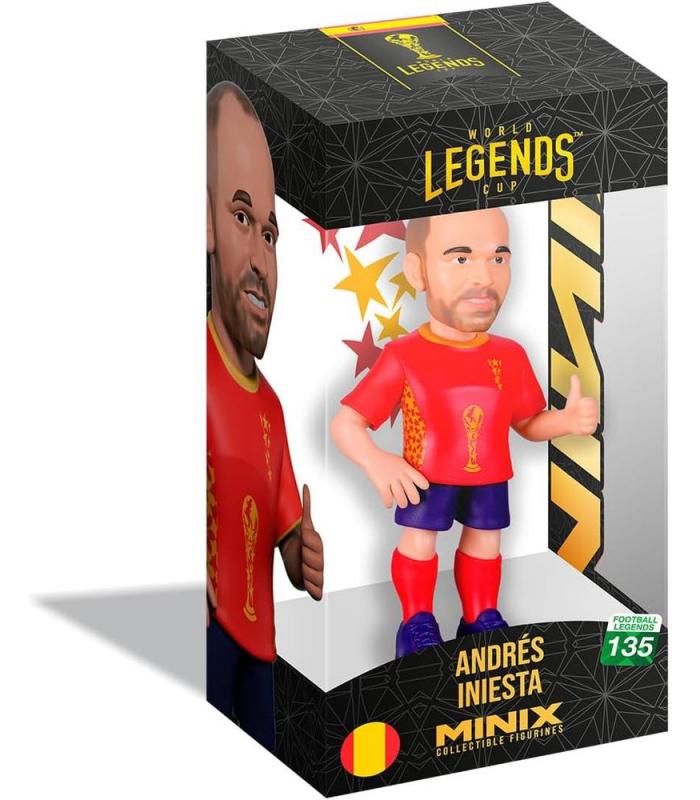 SPAIN - Iniesta - Figure Minix World Legends Cup 12cm