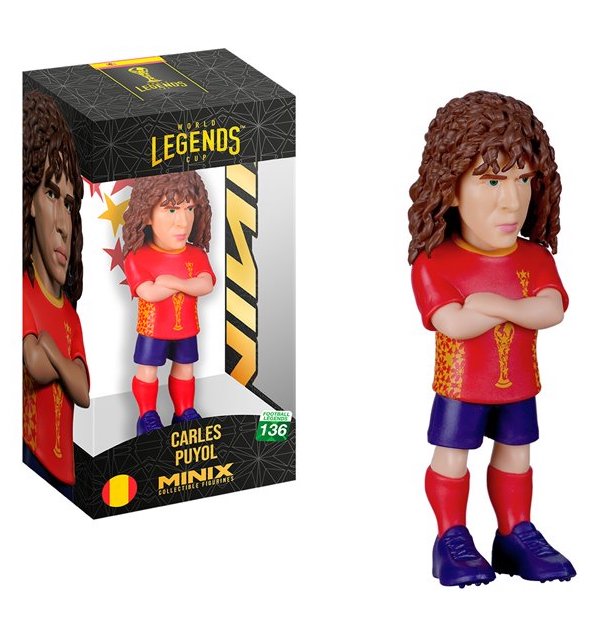 SPAIN - Puyol - Figure Minix World Legends Cup 12cm
