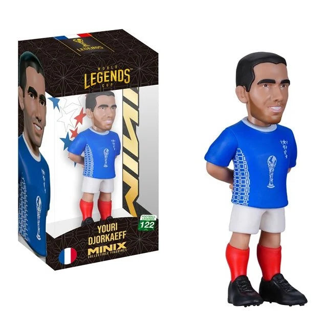 FRANCE - Djorkaeff - Figure Minix World Legends Cup 12cm