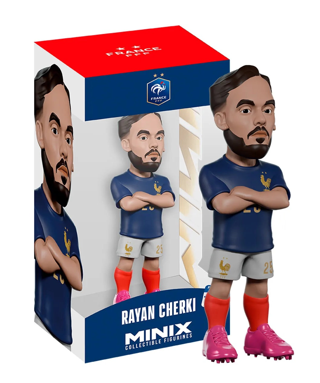 FRANCE - Cherki - Figure Minix World Cup 12cm