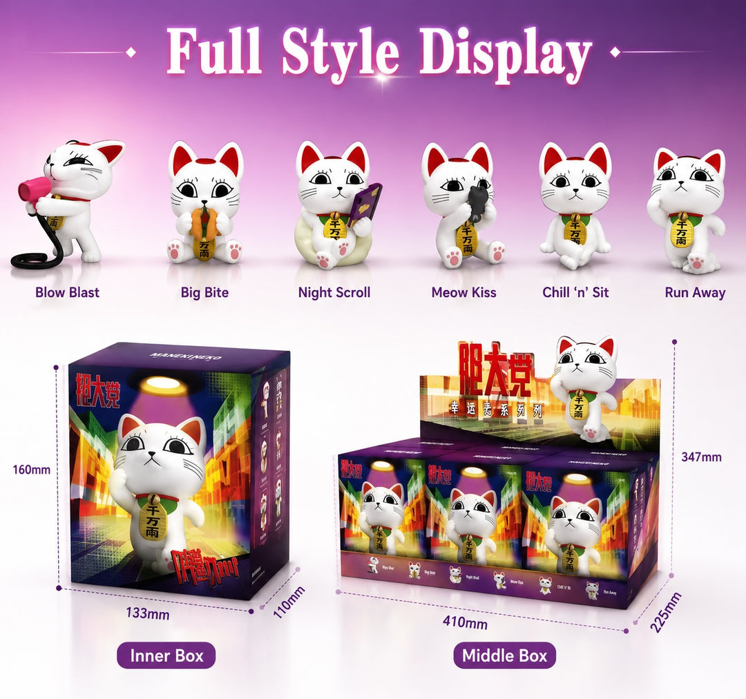 DANDADAN - Turbo Granny - Blind Box 6 Figure set 14cm