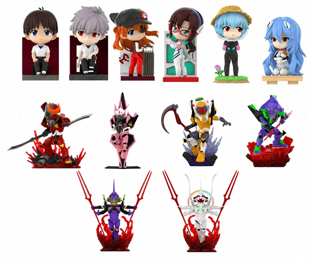 EVANGELION - EVA - Blind Box 6 Figure set Vol.2