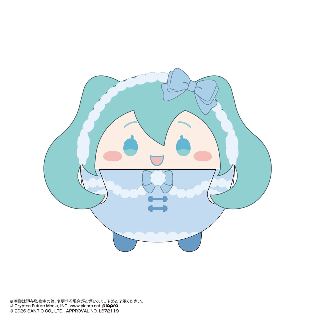 HATSUNE MIKU X CINNAMOROLL - Fuwakororin 4 (6pcs) - 9cm