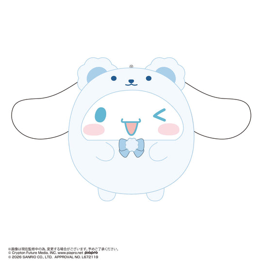 HATSUNE MIKU X CINNAMOROLL - Fuwakororin 4 (6pcs) - 9cm