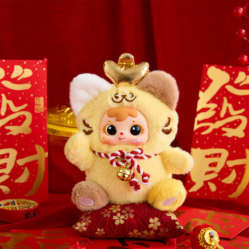 MEI YI YOU ART - Samuel Wealth Cat Mini Plush BLIND BOX (6pcs) - 18cm