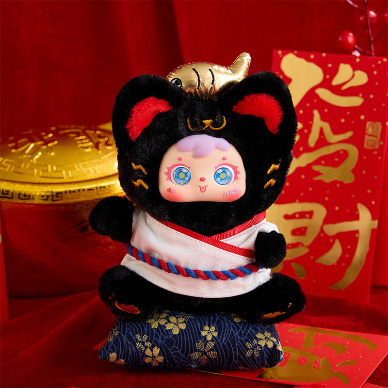 MEI YI YOU ART - Samuel Wealth Cat Mini Plush BLIND BOX (6pcs) - 18cm