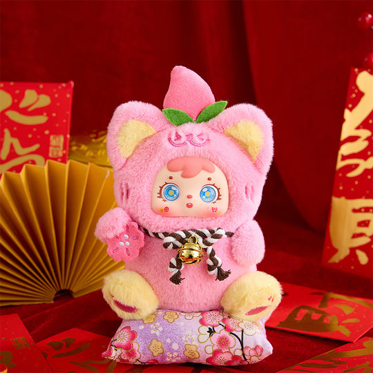 MEI YI YOU ART - Samuel Wealth Cat Mini Plush BLIND BOX (6pcs) - 18cm