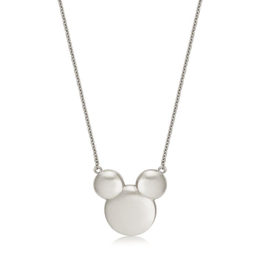 DISNEY METAL PRECIOUS - Solid Mickey Necklace 'Sterling Silver'