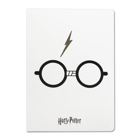 HARRY POTTER - Glasses - A5 Notebook