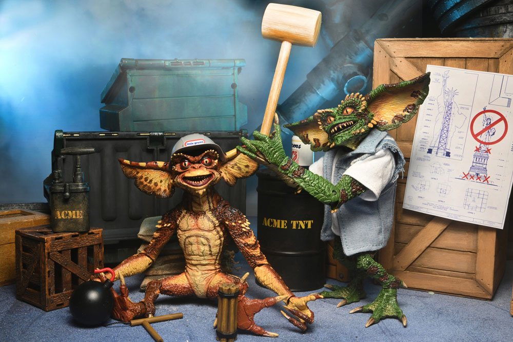GREMLINS - Ultimate Demolition Gremlins - 2 Action Figures 15cm