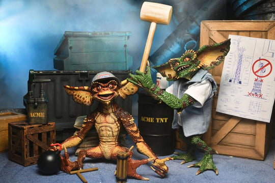 GREMLINS - Ultimate Demolition Gremlins - 2 Action Figures 15cm